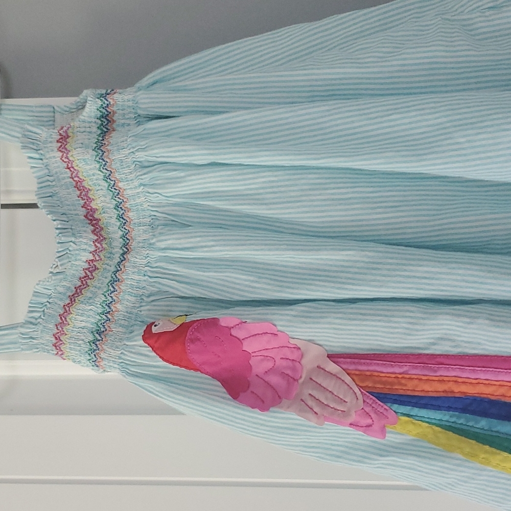 Mini Boden Parrot Dress